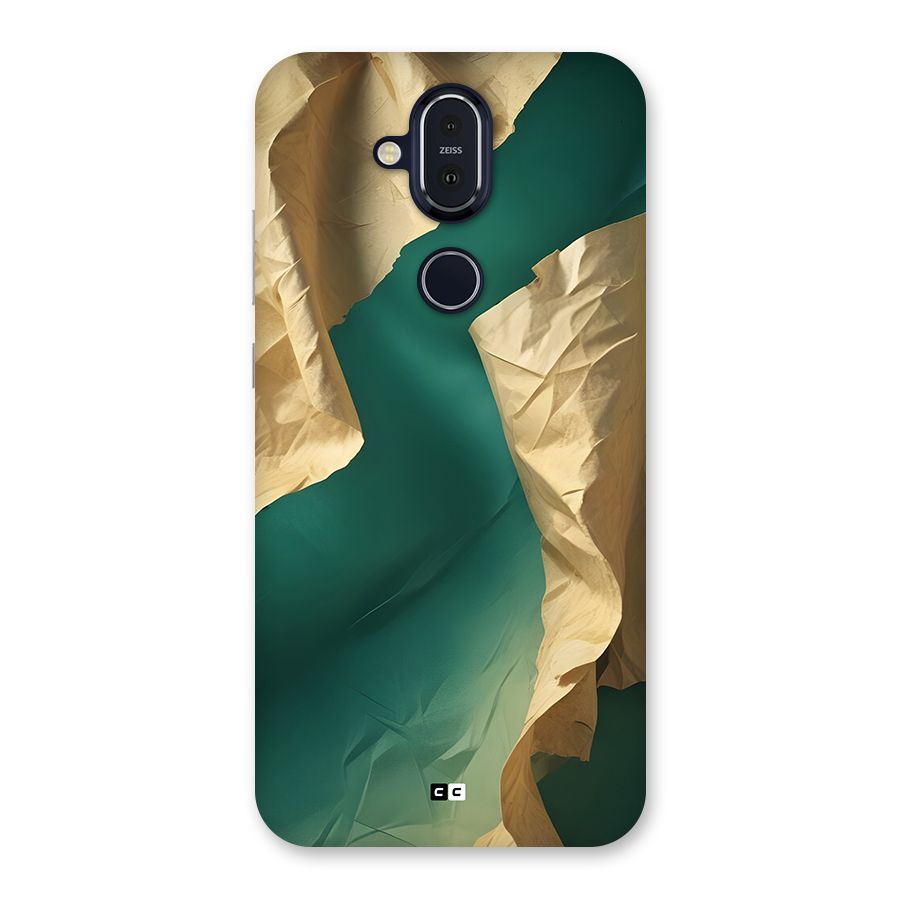 Cool Vintage Paper Back Case for Nokia 8.1