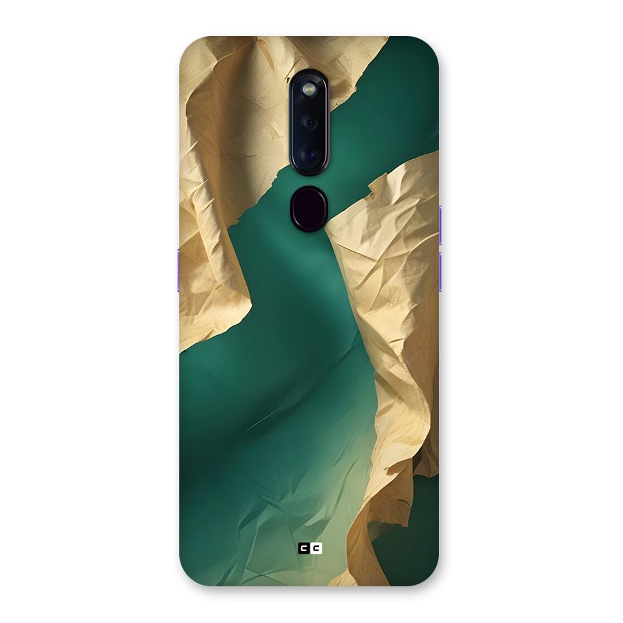 Cool Vintage Paper Back Case for Oppo F11 Pro