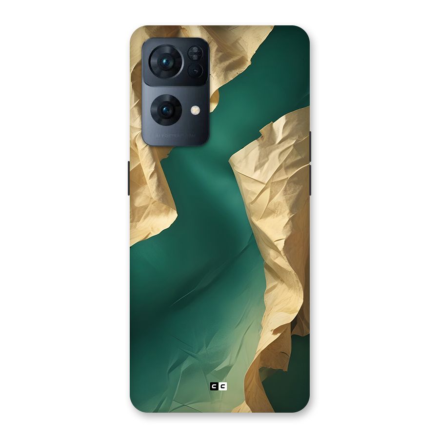 Cool Vintage Paper Back Case for Oppo Reno7 Pro 5G