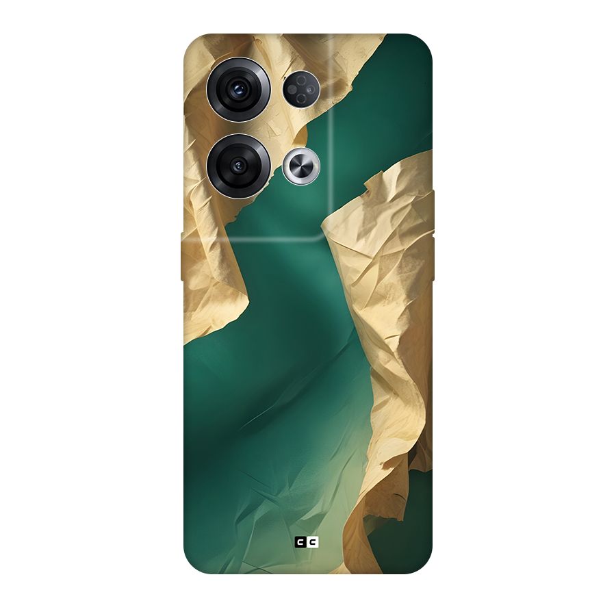 Cool Vintage Paper Back Case for Oppo Reno8 Pro 5G