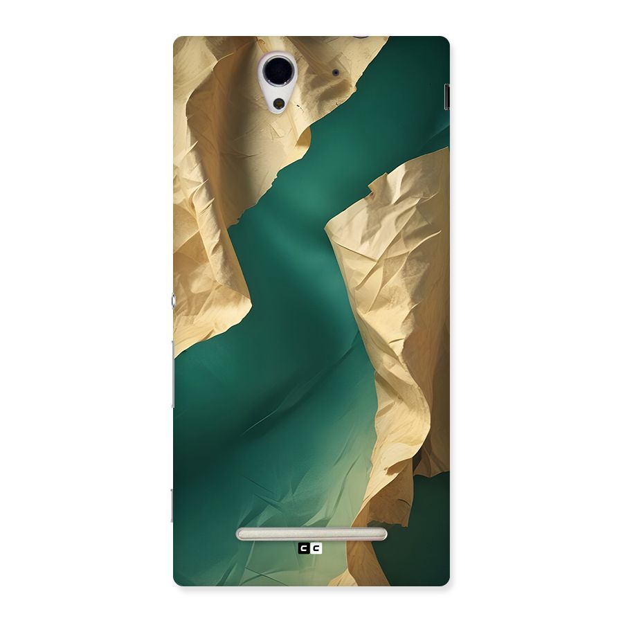 Cool Vintage Paper Back Case for Xperia C3