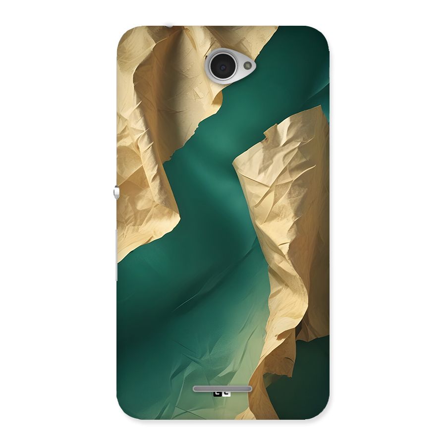 Cool Vintage Paper Back Case for Xperia E4