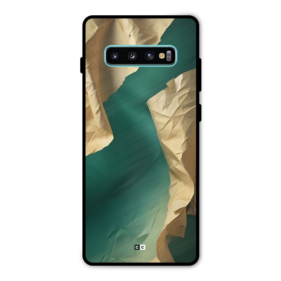Cool Vintage Paper Metal Back Case for Galaxy S10 Plus