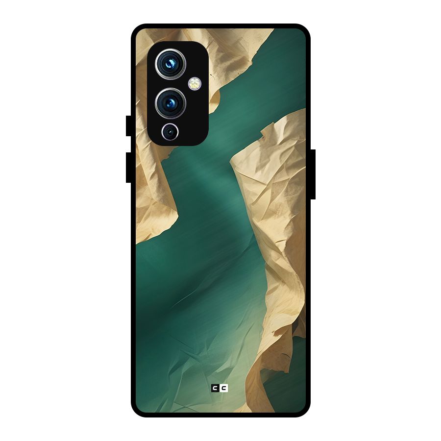 Cool Vintage Paper Metal Back Case for OnePlus 9