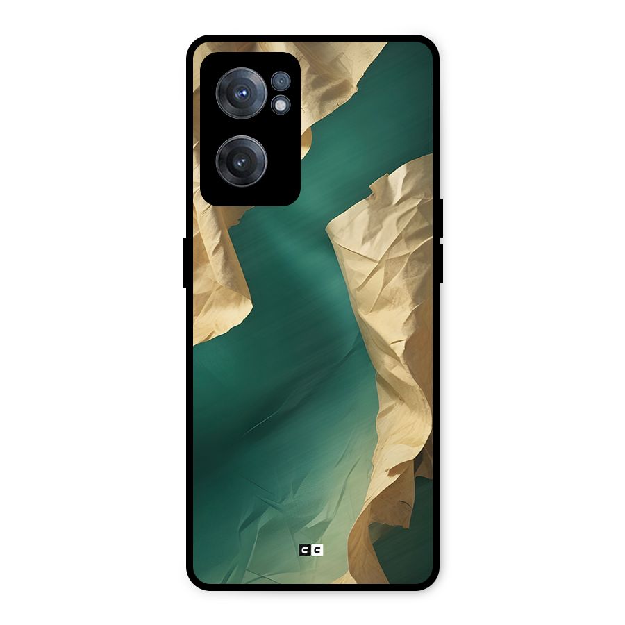 Cool Vintage Paper Metal Back Case for OnePlus Nord CE 2 5G