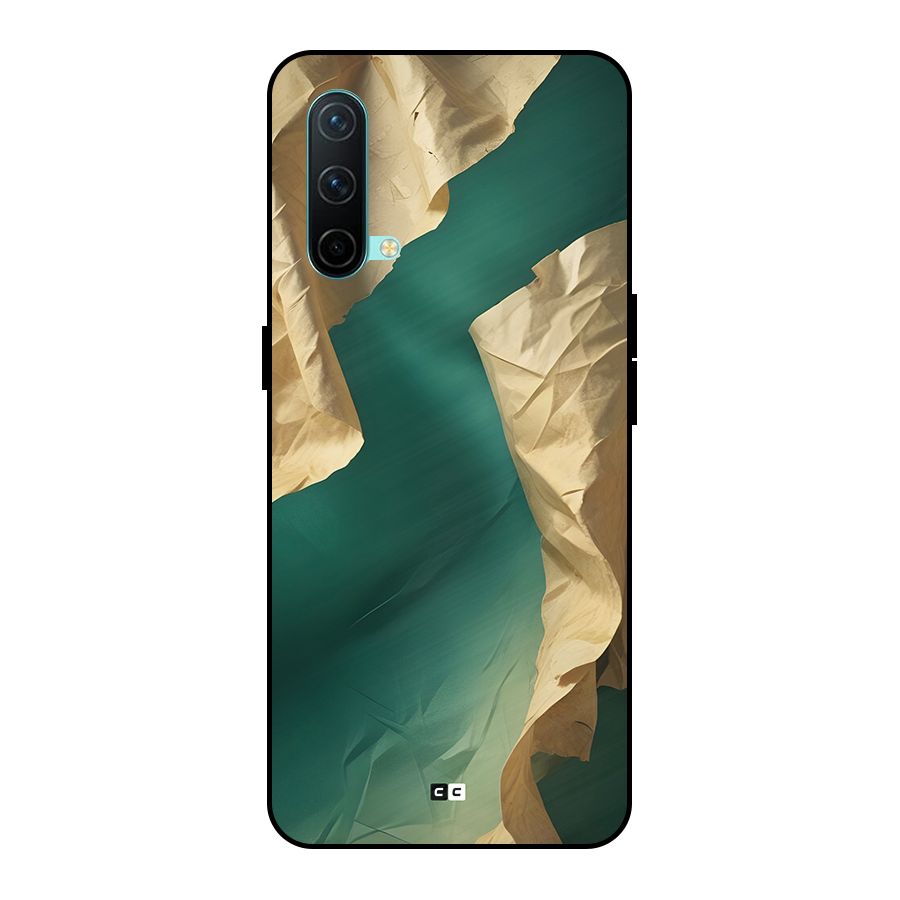 Cool Vintage Paper Metal Back Case for OnePlus Nord CE 5G