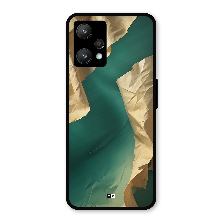 Cool Vintage Paper Metal Back Case for Realme Narzo 50 Pro