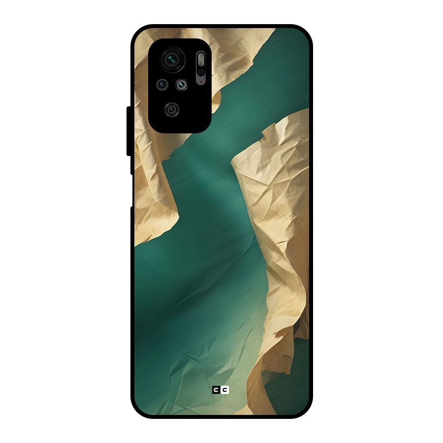 Cool Vintage Paper Metal Back Case for Redmi Note 11 SE