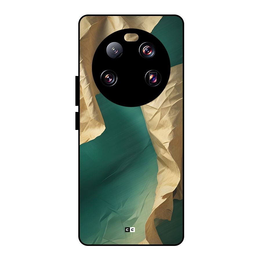 Cool Vintage Paper Metal Back Case for Xiaomi 13 Ultra
