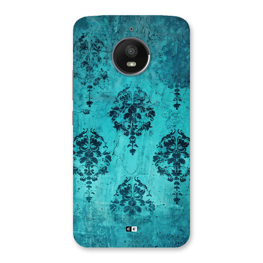 Cool Vintage Wall Back Case for Moto E4 Plus