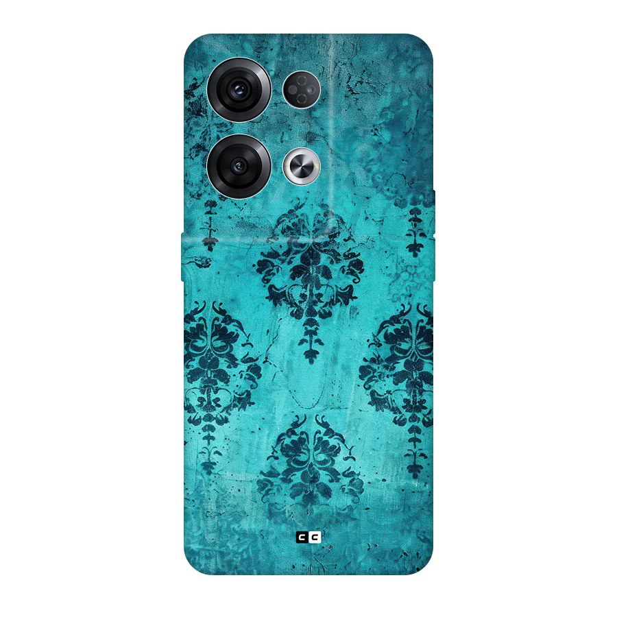 Cool Vintage Wall Back Case for Oppo Reno8 Pro 5G