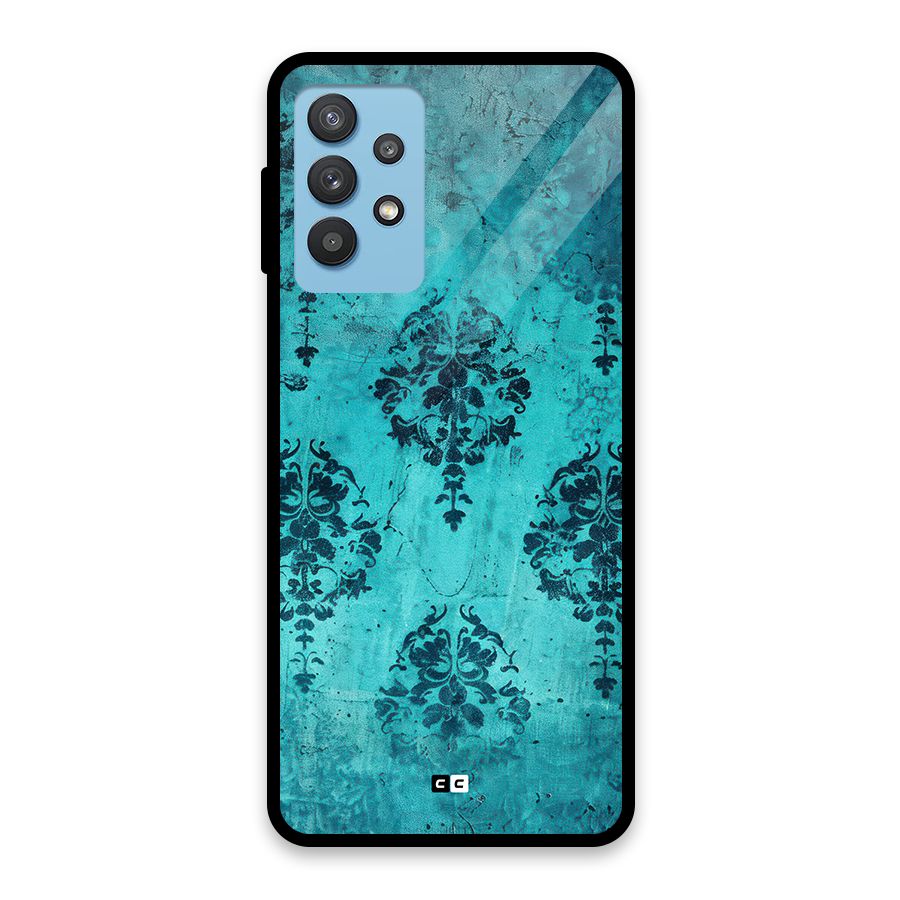 Cool Vintage Wall Glass Back Case for Galaxy M32 5G