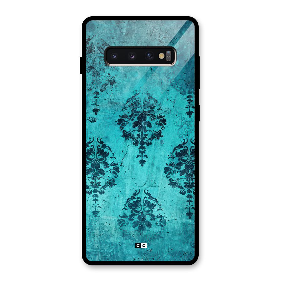 Cool Vintage Wall Glass Back Case for Galaxy S10 Plus