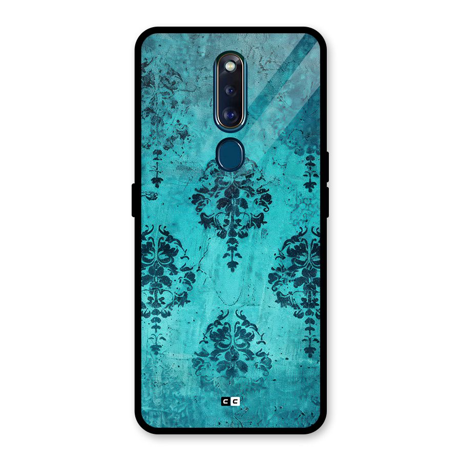 Cool Vintage Wall Glass Back Case for Oppo F11 Pro