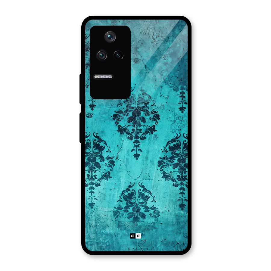 Cool Vintage Wall Glass Back Case for Poco F4 5G