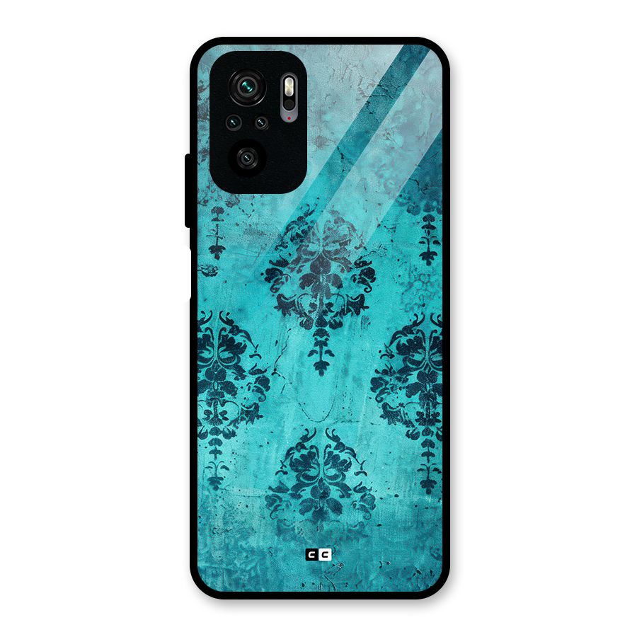 Cool Vintage Wall Glass Back Case for Redmi Note 10S