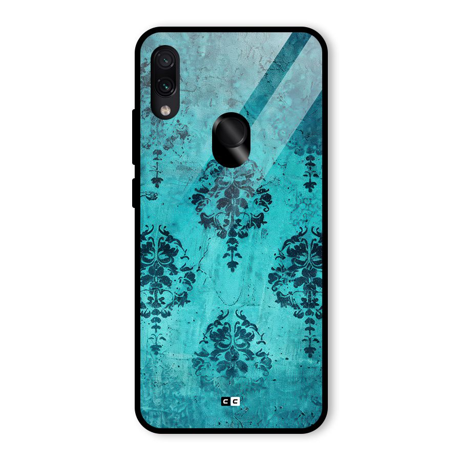 Cool Vintage Wall Glass Back Case for Redmi Note 7S