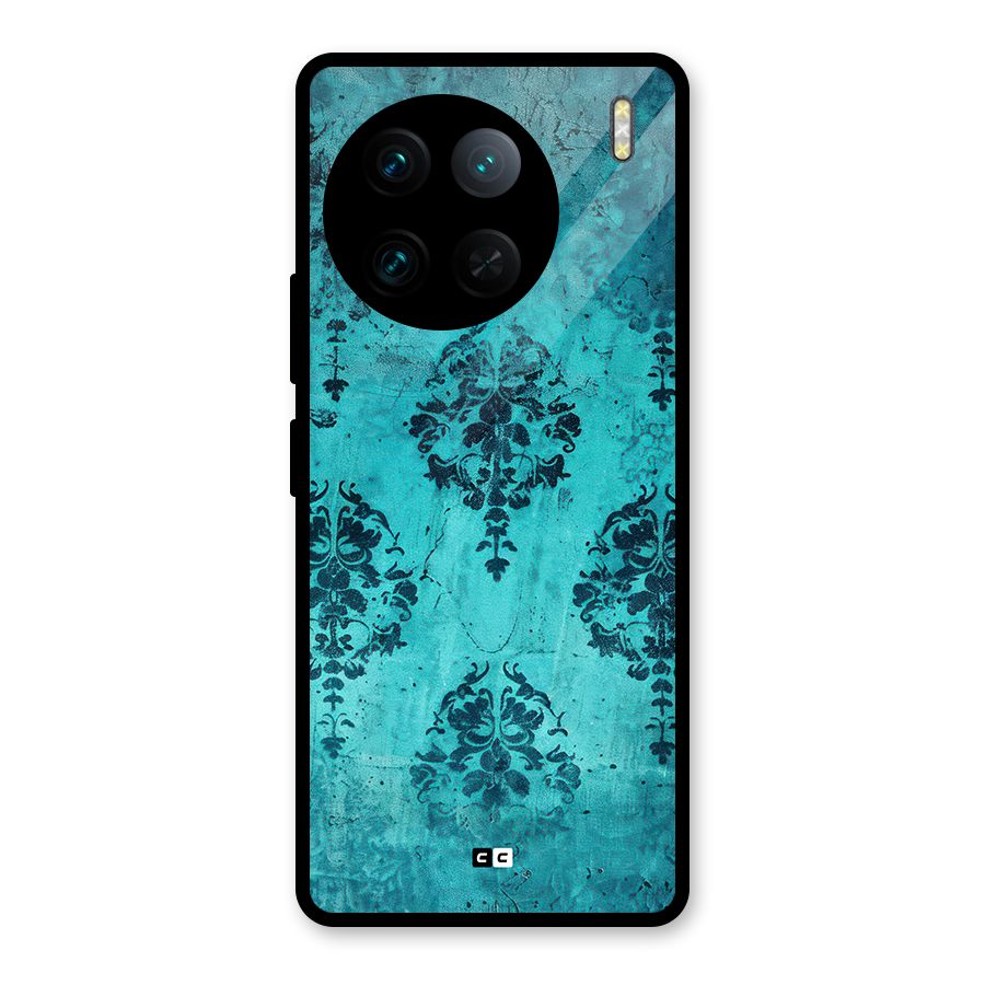 Cool Vintage Wall Glass Back Case for Vivo X90 Pro