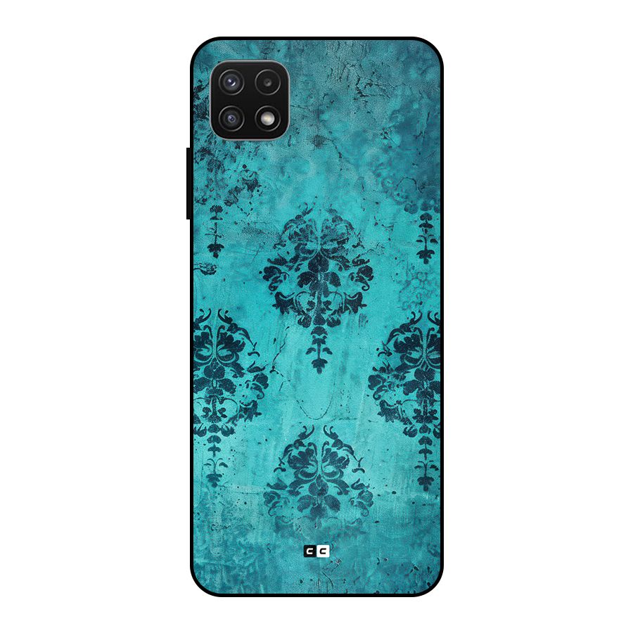 Cool Vintage Wall Metal Back Case for Galaxy A22 5G