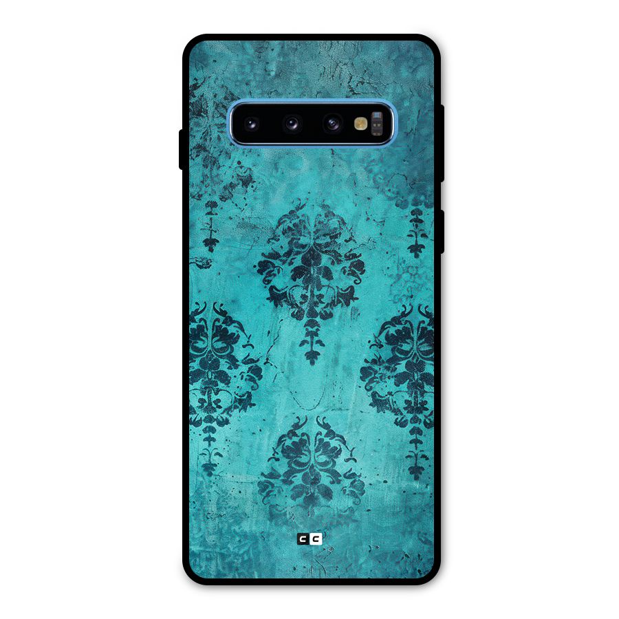 Cool Vintage Wall Metal Back Case for Galaxy S10
