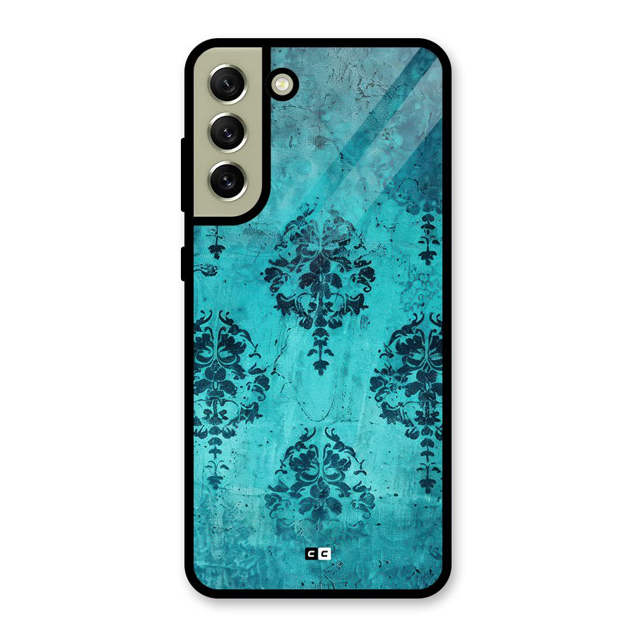 Cool Vintage Wall Metal Back Case for Galaxy S21 FE 5G (2023)