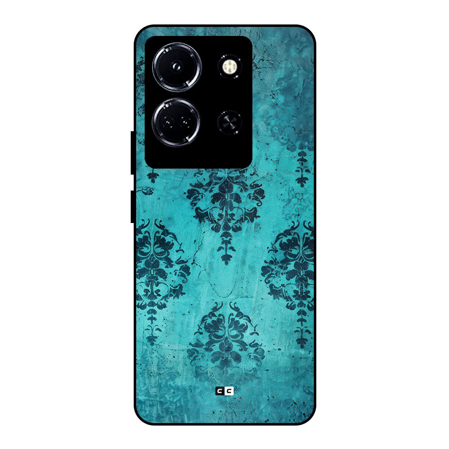 Cool Vintage Wall Metal Back Case for Infinix Note 30 5G
