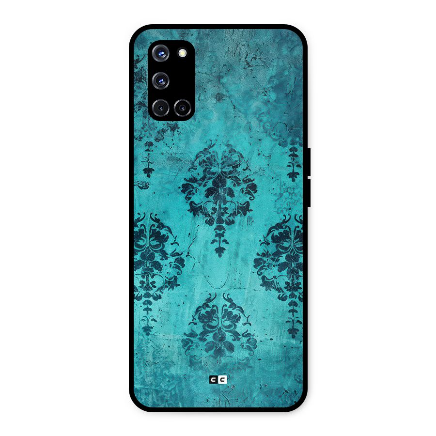 Cool Vintage Wall Metal Back Case for Oppo A52