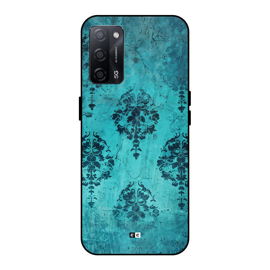 Cool Vintage Wall Metal Back Case for Oppo A53s 5G