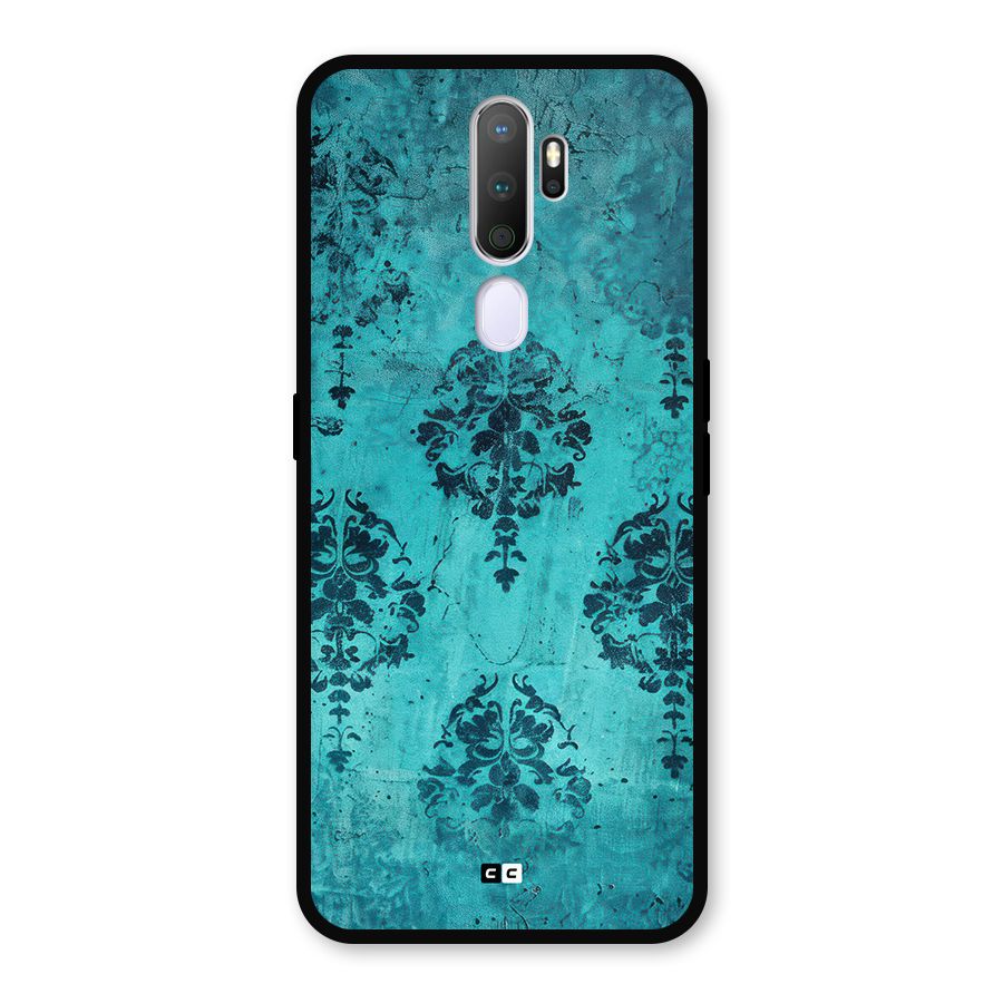 Cool Vintage Wall Metal Back Case for Oppo A5 (2020)