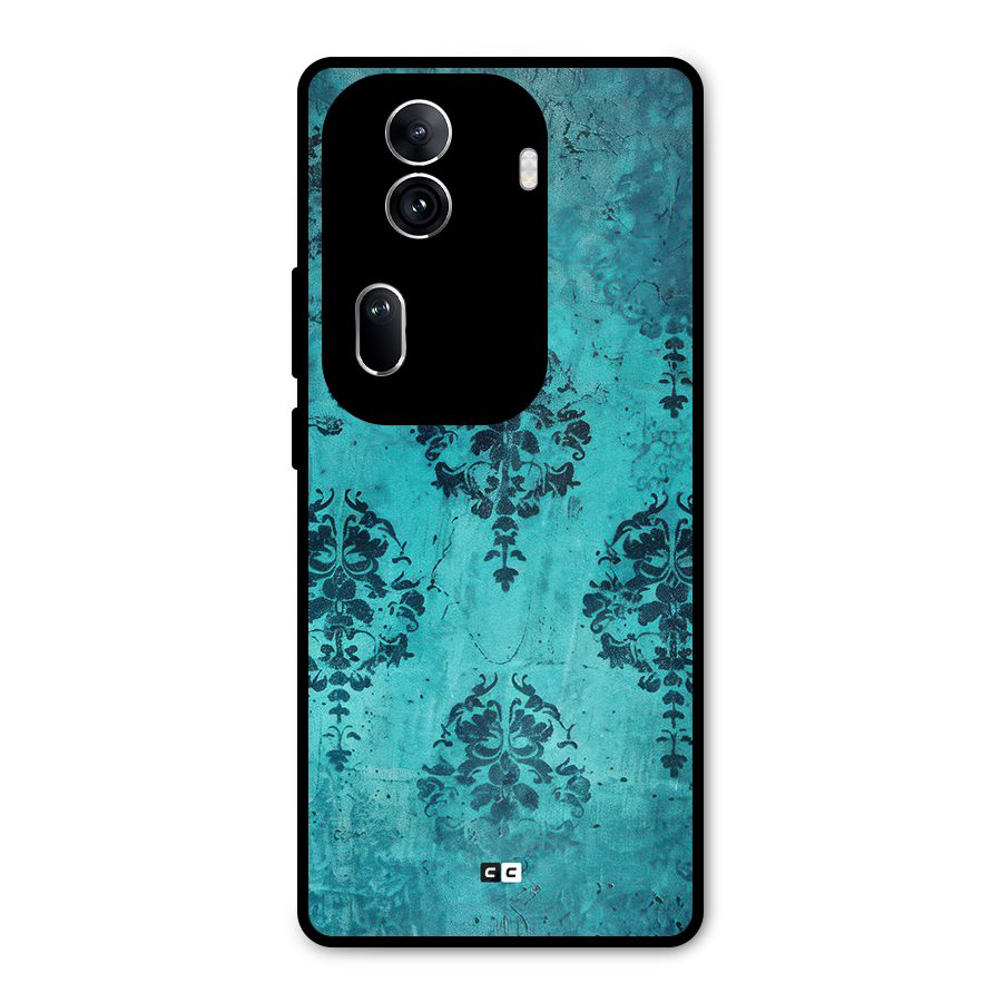 Cool Vintage Wall Metal Back Case for Oppo Reno11 Pro 5G