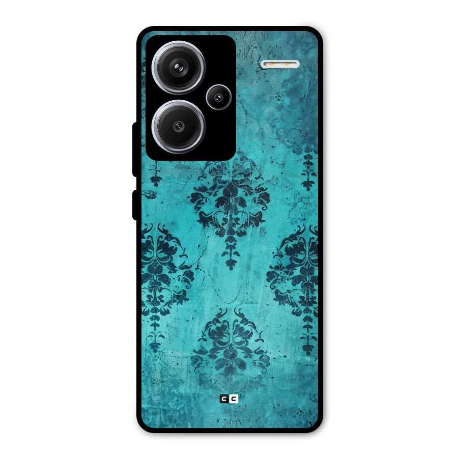 Cool Vintage Wall Metal Back Case for Redmi Note 13 Pro Plus