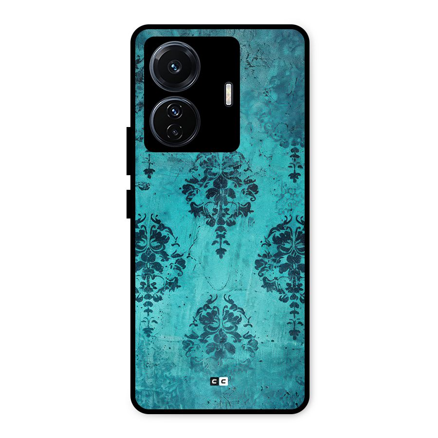 Cool Vintage Wall Metal Back Case for Vivo T1 Pro