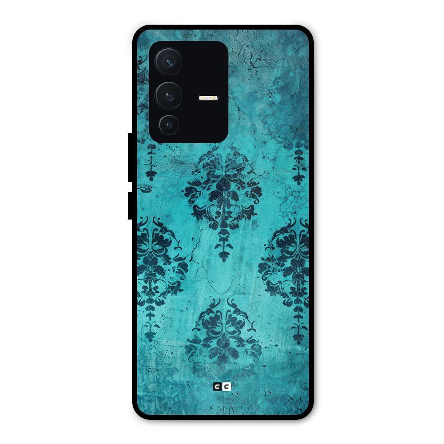 Cool Vintage Wall Metal Back Case for Vivo V23 Pro