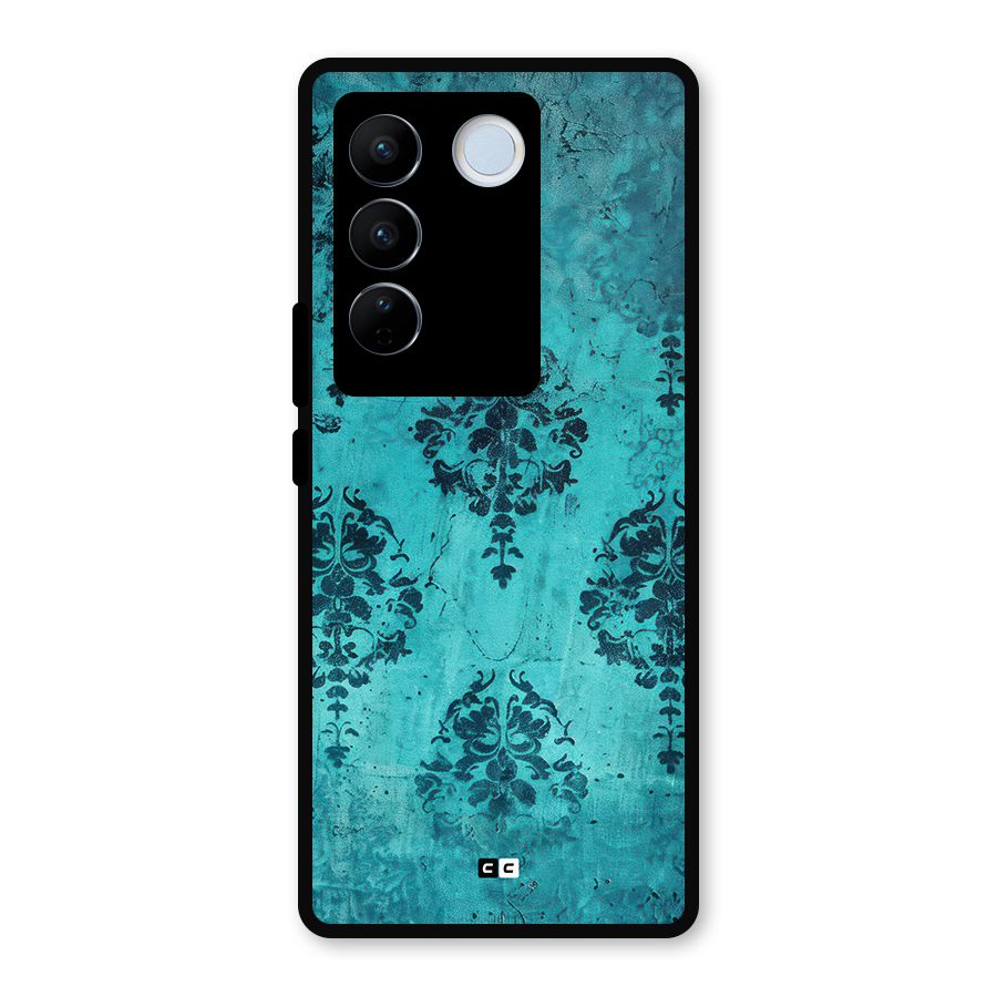 Cool Vintage Wall Metal Back Case for Vivo V27