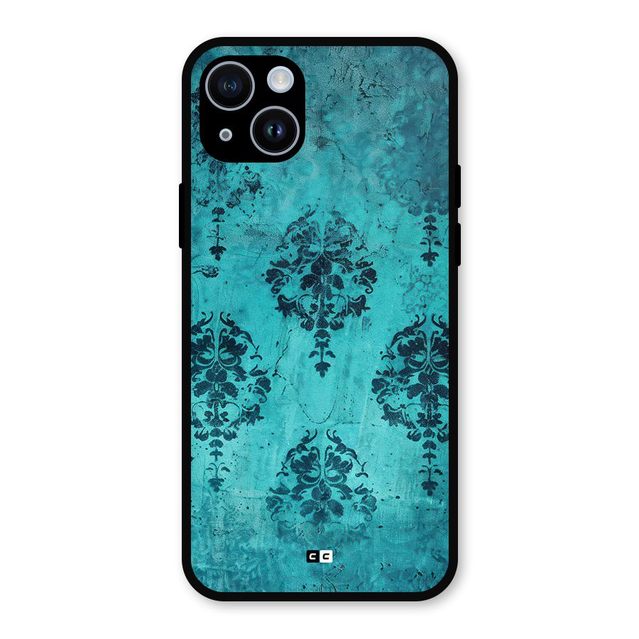 Cool Vintage Wall Metal Back Case for iPhone 14