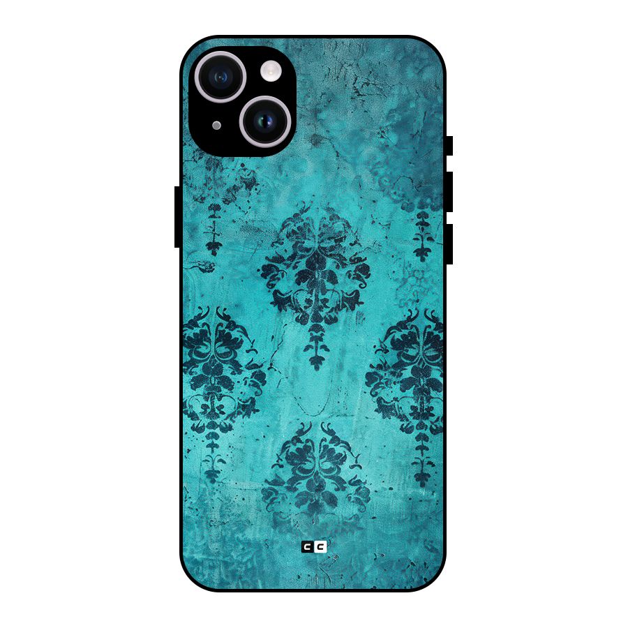 Cool Vintage Wall Metal Back Case for iPhone 14 Plus