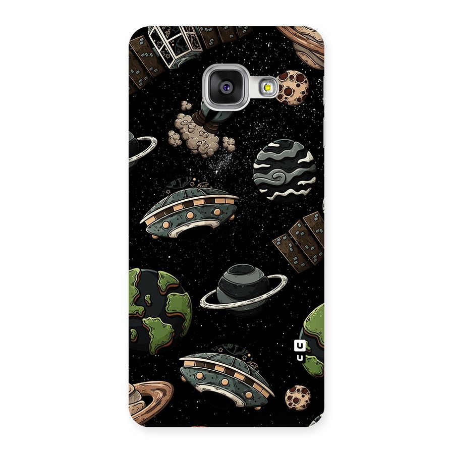 Cosmos Night Sky Anime Pattern Back Case for Galaxy A3 2016