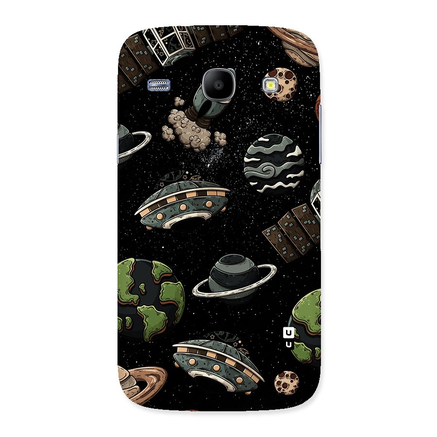 Cosmos Night Sky Anime Pattern Back Case for Galaxy Core