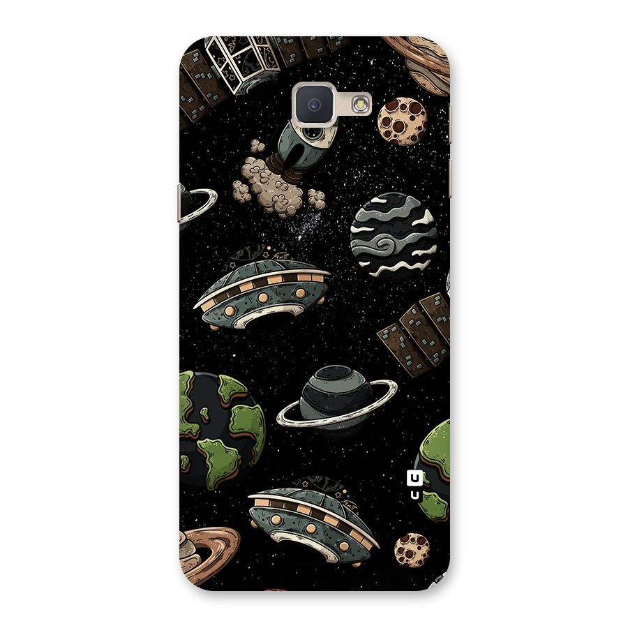 Cosmos Night Sky Anime Pattern Back Case for Galaxy J5 Prime