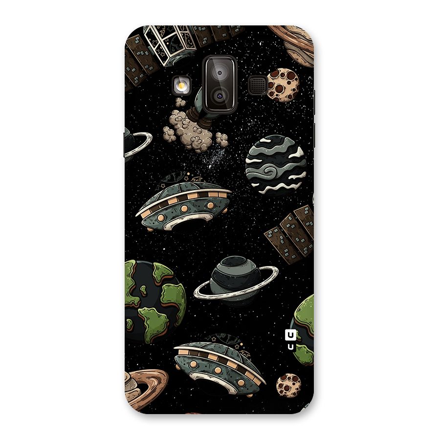Cosmos Night Sky Anime Pattern Back Case for Galaxy J7 Duo