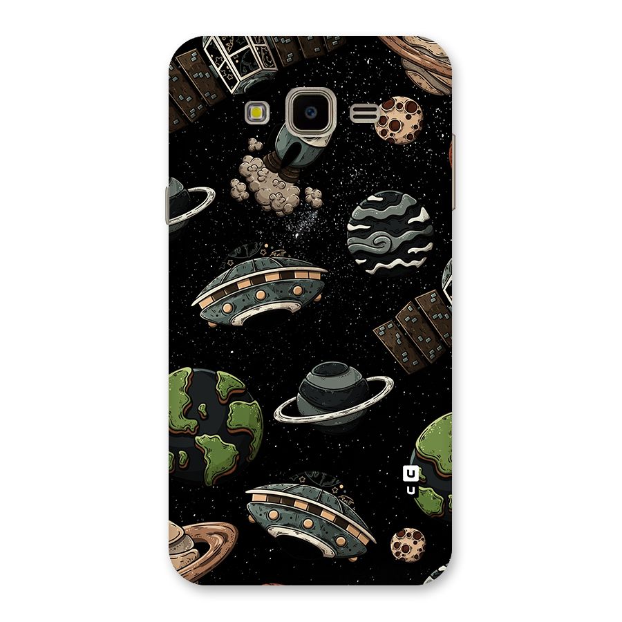 Cosmos Night Sky Anime Pattern Back Case for Galaxy J7 Nxt