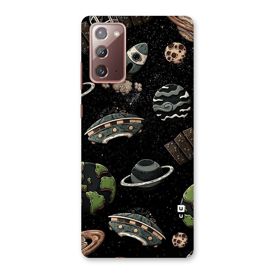 Cosmos Night Sky Anime Pattern Back Case for Galaxy Note 20