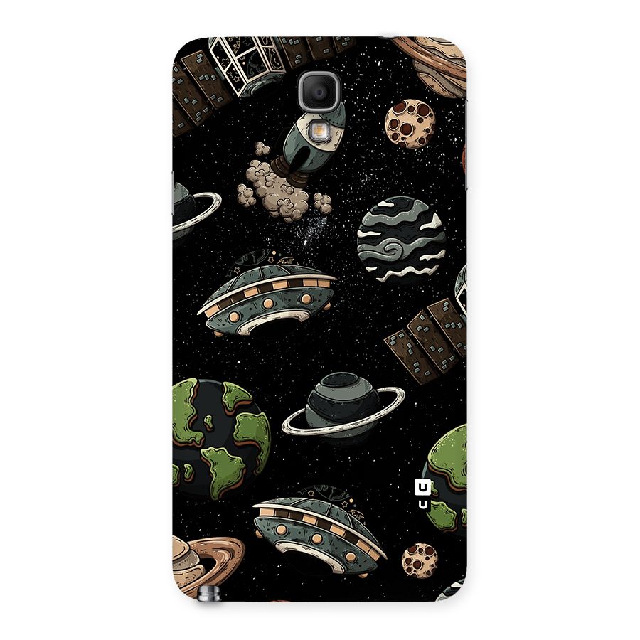 Cosmos Night Sky Anime Pattern Back Case for Galaxy Note 3 Neo