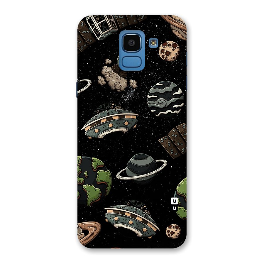 Cosmos Night Sky Anime Pattern Back Case for Galaxy On6
