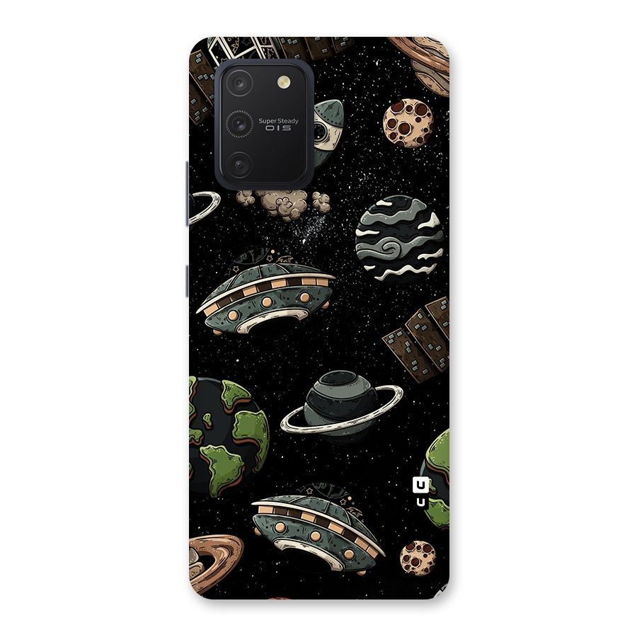 Cosmos Night Sky Anime Pattern Back Case for Galaxy S10 Lite