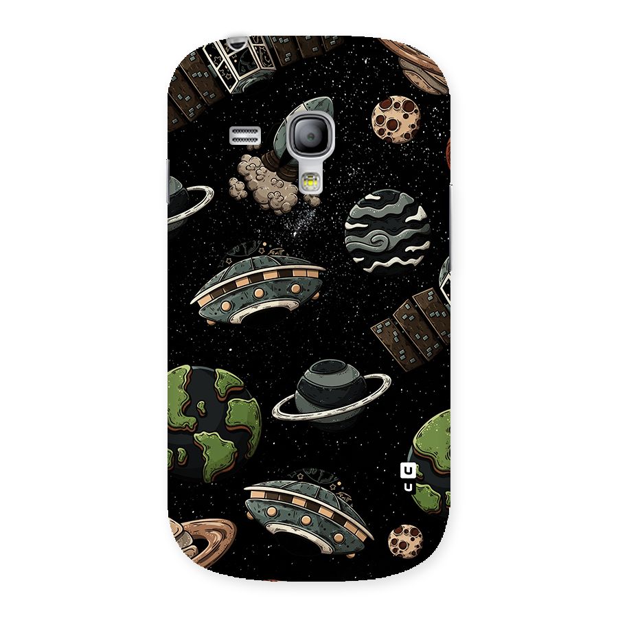 Cosmos Night Sky Anime Pattern Back Case for Galaxy S3 Mini