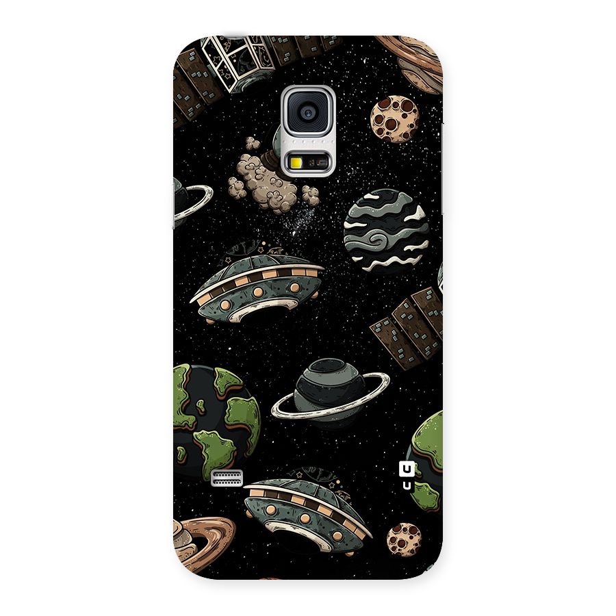 Cosmos Night Sky Anime Pattern Back Case for Galaxy S5 Mini