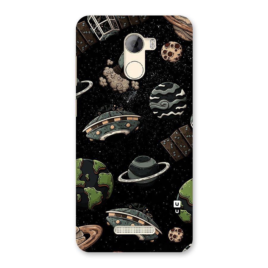 Cosmos Night Sky Anime Pattern Back Case for Gionee A1 LIte