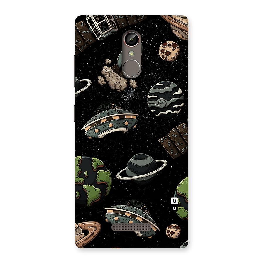 Cosmos Night Sky Anime Pattern Back Case for Gionee S6s