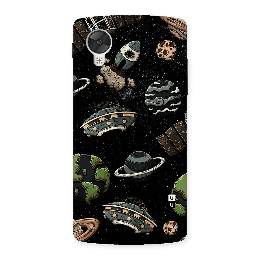 Cosmos Night Sky Anime Pattern Back Case for Google Nexsus 5